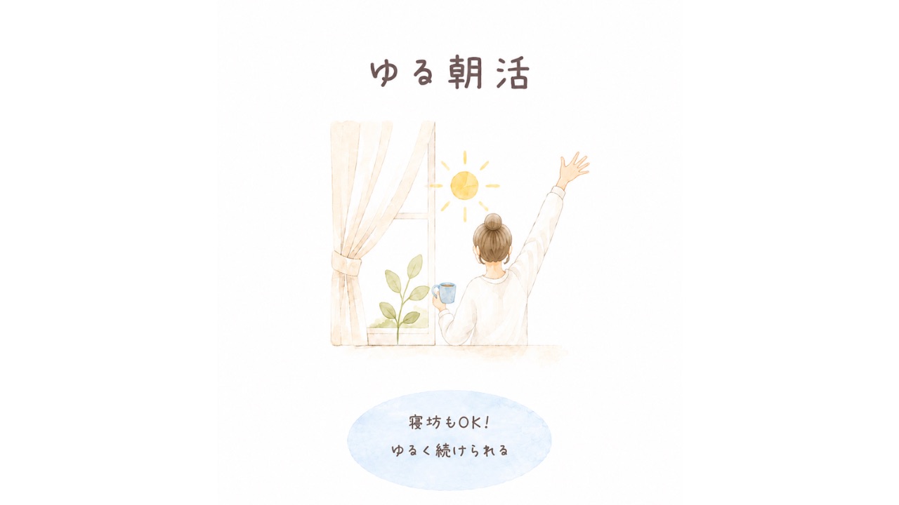 ゆる朝活